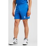 Hummel - Logo T-shirt - Zwart - Katoen/Polyester - Vochtregulerende Technologie