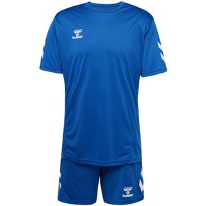 Hummel - Logo T-shirt - Zwart - Katoen/Polyester - Vochtregulerende Technologie