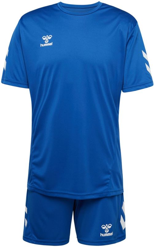 Hummel - Logo T-shirt - Zwart - Katoen/Polyester - Vochtregulerende Technologie