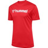 Hummel - Logo - Sportshirt - Zwart - Katoen - Comfortabel en Slijtvast
