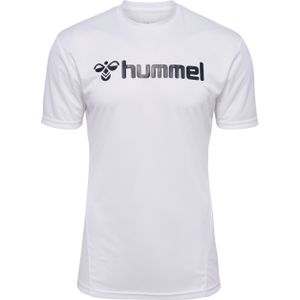 hummel hmlLOGO Jersey S/S, blanc, 2XL