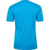 Hummel Logo T-shirt Met Korte Mouwen Blauw Man