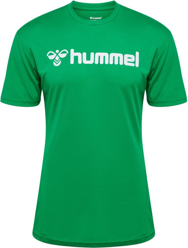 Hummel - Hmllogo Jersey - T-shirt - Jelly Bean - Ademend Materiaal