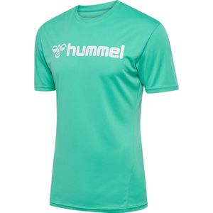 Hummel - Hmllogo Jersey - T-Shirt - Atlantis - Ademend Materiaal