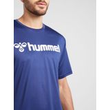 Hummel T-Shirt Top Hmllogo Jersey S S Marine