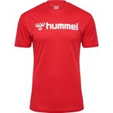 Hummel - Logo - Sportshirt - Zwart - Katoen - Comfortabel en Slijtvast