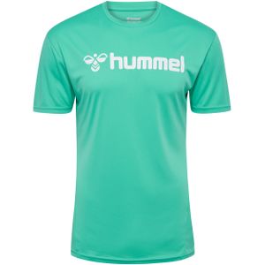 Hummel - Hmllogo Jersey - T-Shirt - Atlantis - Ademend Materiaal
