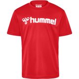 Hummel - Hmllogo Jersey - Kinder T-Shirt - True Red - 128