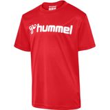 Hummel - Hmllogo Jersey - Kinder T-Shirt - True Red - 128