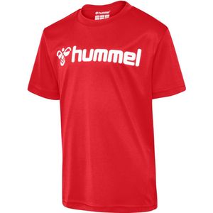 Hummel - Hmllogo Jersey - Kinder T-Shirt - True Red - 128