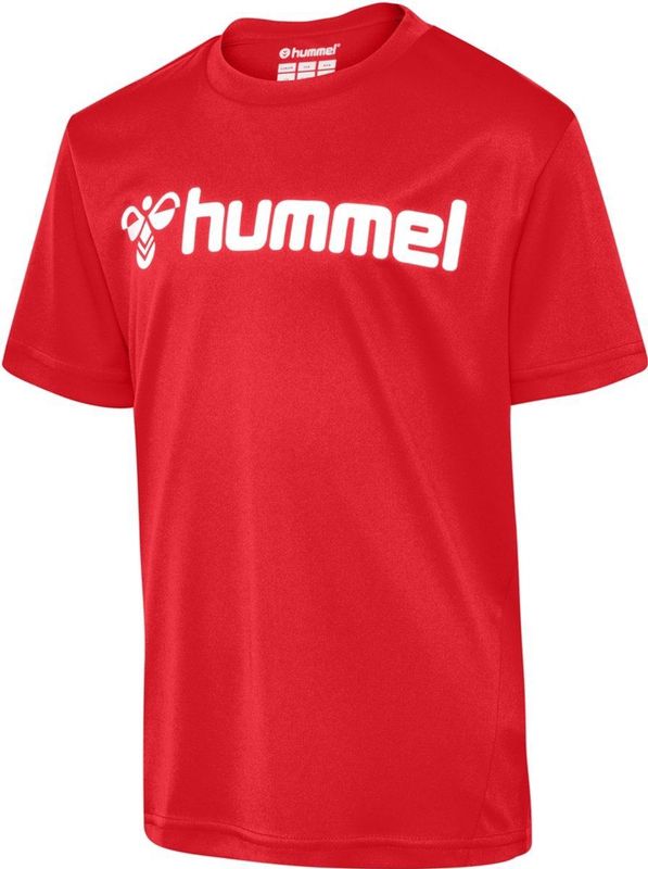 Hummel - Hmllogo Jersey - Kinder T-Shirt - True Red - 128