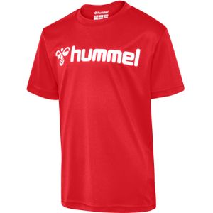Hummel - Hmllogo Jersey - Kinder T-Shirt - True Red - 128