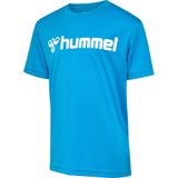Hummel - Hmllogo Jersey - Kinder T-Shirt - Diva Blue