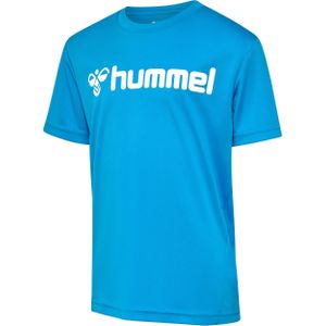 Hummel - Hmllogo Jersey - Kinder T-Shirt - Diva Blue