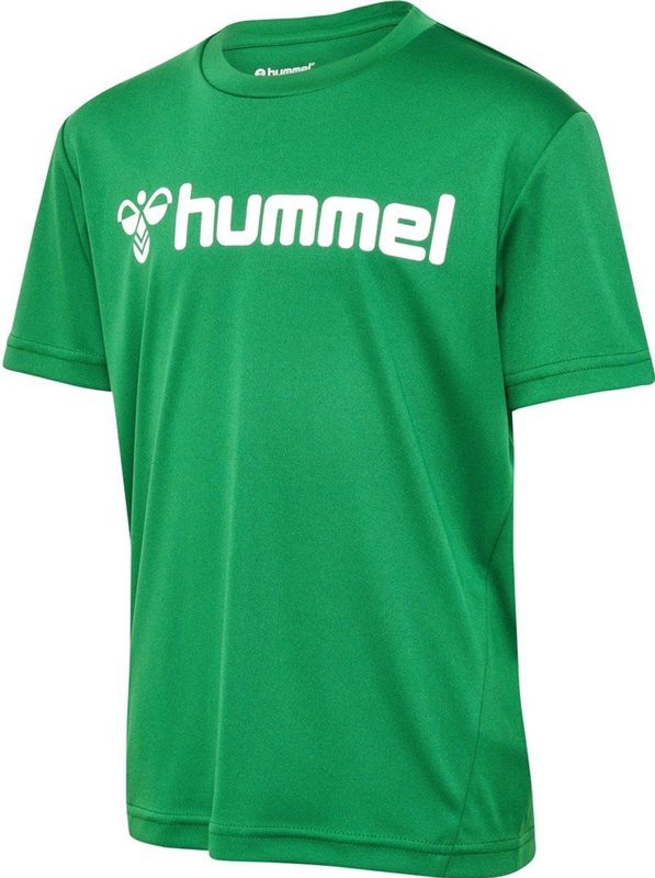 Hummel - Hmllogo Jersey - Kinder T-Shirt - Jelly Bean - Korte Mouwen