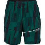 Hummel Sportbroek  donkergroen / zwart / wit