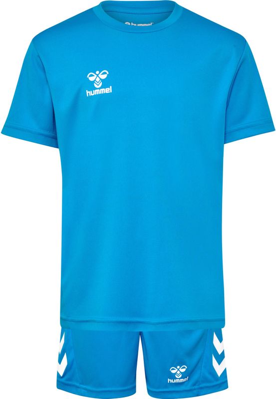 Hummel - Kindertrui en -short - Blauw - Sportset