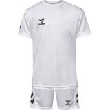 hummel - hmlLOGO Set - Wit - Sportkleding - Kinderen - T-shirt en Shorts