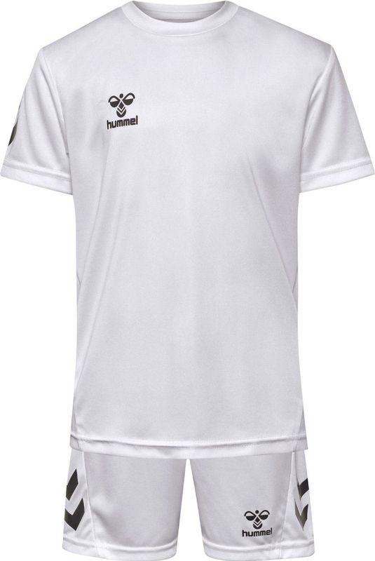 hummel - hmlLOGO Set - Wit - Sportkleding - Kinderen - T-shirt en Shorts