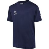 Hummel - Trui en Shortset - Blauw - Katoen - Voor Kinderen