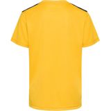 Hummel - hmlAUTHENTIC PL JERSEY S/S KIDS - T-shirt - Geel/Blauw