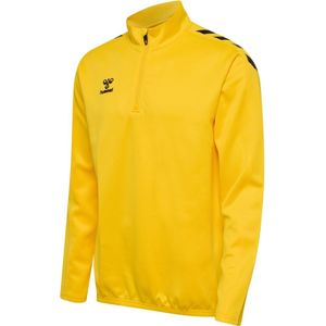 Hummel - Hmlcore XK Half Zip - Trainingsjack - Geel - Poly Sweat