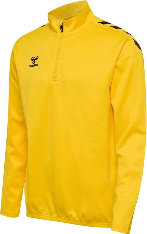 Hummel - Hmlcore XK Half Zip - Trainingsjack - Geel - Poly Sweat