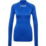 Hummel - Hmlbl Comfort 2.0 Mockneck Tee - T-shirt - True Blue