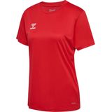 Hummel - hmlESSENTIAL JERSEY S/S WOMAN - T-shirt - True Red