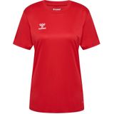 Hummel - hmlESSENTIAL JERSEY S/S WOMAN - T-shirt - True Red