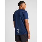 Hummel - Sporttop - Zwart - Ademende Stof - Reflecterende Details