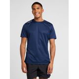 Hummel - Sporttop - Zwart - Ademende Stof - Reflecterende Details