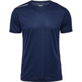 Hummel - Sporttop - Zwart - Ademende Stof - Reflecterende Details