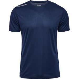 Hummel - Sporttop - Zwart - Ademende Stof - Reflecterende Details