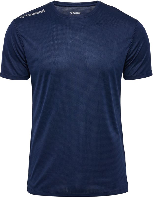 Hummel - Sporttop - Zwart - Ademende Stof - Reflecterende Details