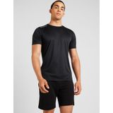 Sporttop - Zwart - Ademend - Reflecterende Details - Regular Fit