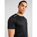 Sporttop - Zwart - Ademend - Reflecterende Details - Regular Fit