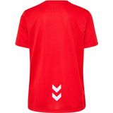 Hummel - Hmlrun Jersey - Kinder T-Shirt - Tango Red - 140