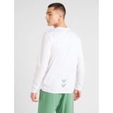 Hummel - Hmlrun Jersey - T-Shirt - Wit - Langarm