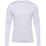 Hummel - Hmlrun Jersey - T-Shirt - Wit - Langarm