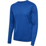Hummel Run T-shirt Met Lange Mouwen Blauw Man