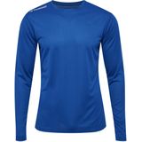 Hummel Run T-shirt Met Lange Mouwen Blauw Man