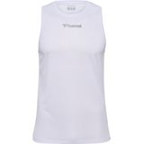 Hummel - Hmlrun Singlet S/L - T-Shirt - Wit