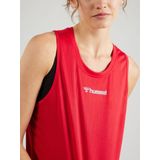 Hummel - Sporttop - Zwart - Ademende Stof - Reflecterende Details