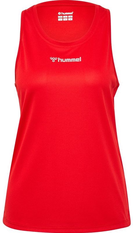 Hummel - Sporttop - Zwart - Ademende Stof - Reflecterende Details