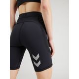 Hummel - Dijhoge Dameslaarzen - Zwart - Stretchmateriaal - Reflecterende Details