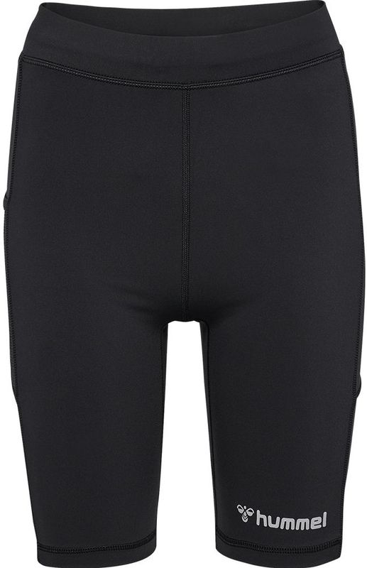 Hummel - Dijhoge Dameslaarzen - Zwart - Stretchmateriaal - Reflecterende Details