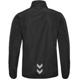 Hummel - Track Suit Jas - Kleding - Zwart - Ademend Materiaal - Reflecterende Details