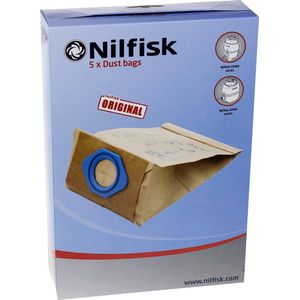 Nilfisk GM80 GM90 serie Papieren stofzakken 5 st