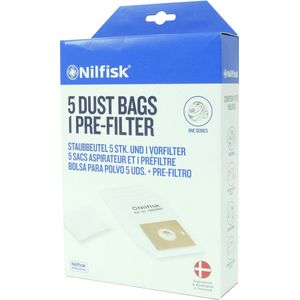Staubsaugerbeutel, 10 Stück, für VP300, Thor, Family ... - Nilfisk